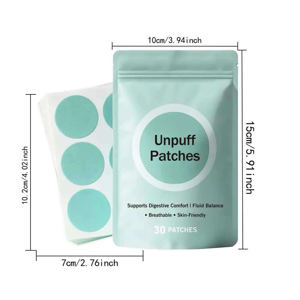 Appetite Suppressant Patches 30pcs Fluid Balance for Healthy Weight Loss Slimming Patch Breathable and Skin Friendly Body Shapin - view 6