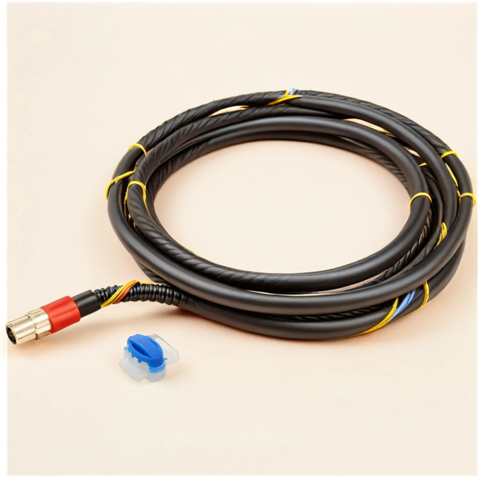 5Pcs Waterproof Communication Terminal Threehole Cable Connector Outdoor Waterproof Wire Connector Stable Signal Transmission