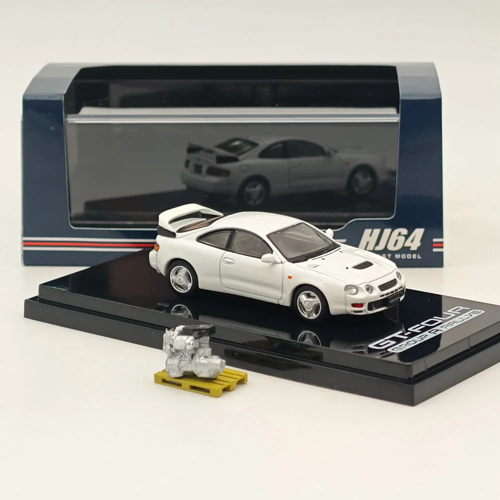 Hobby Japón 1:64 para CELICA GT-FOUR WRC Edition (ST205) con motor HJ 641064 AW modelos fundidos colección de coches juguetes regalo