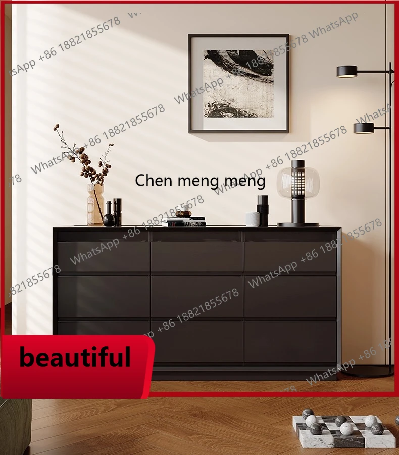 

X Minimalist dresser, chest, integrated bedroom, storage cabinet, end of bed, solid wood paint makeup table