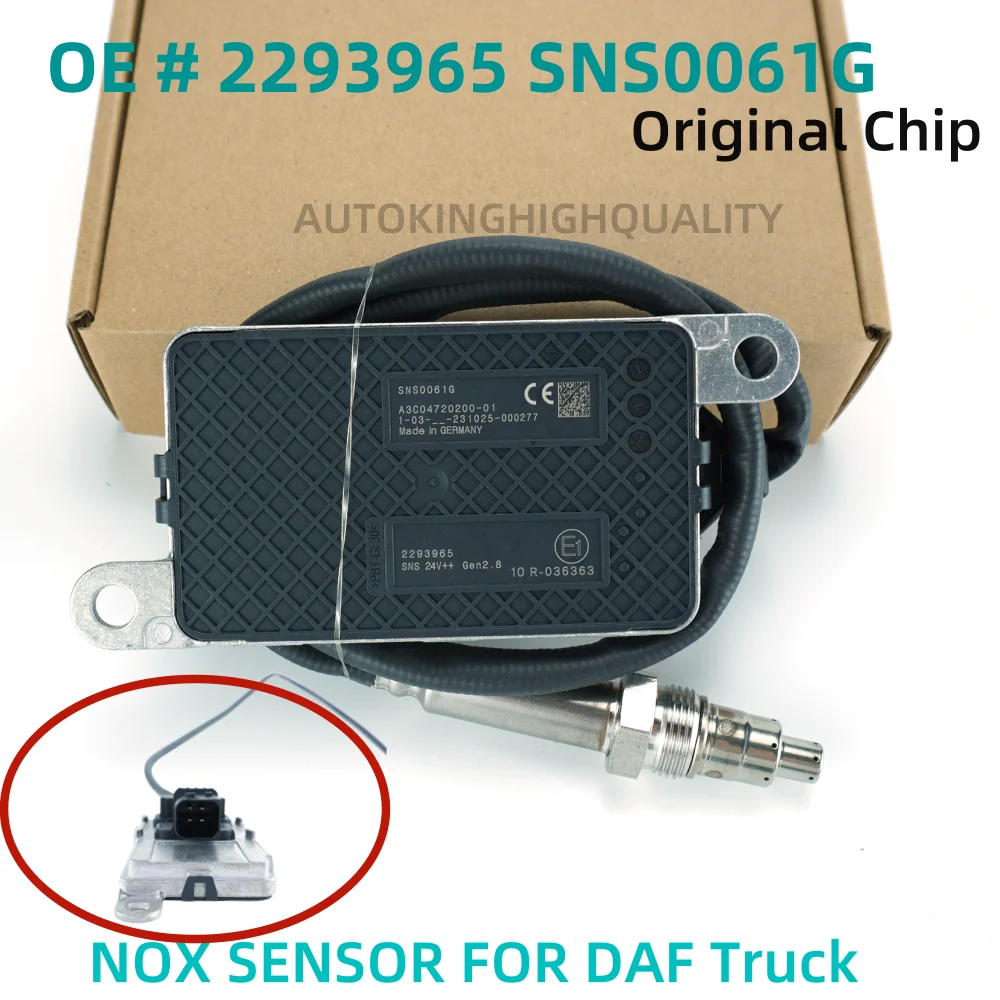 

Подходит для датчика DAF NOx OE 2293965, новый датчик оксида азота SNS0061G