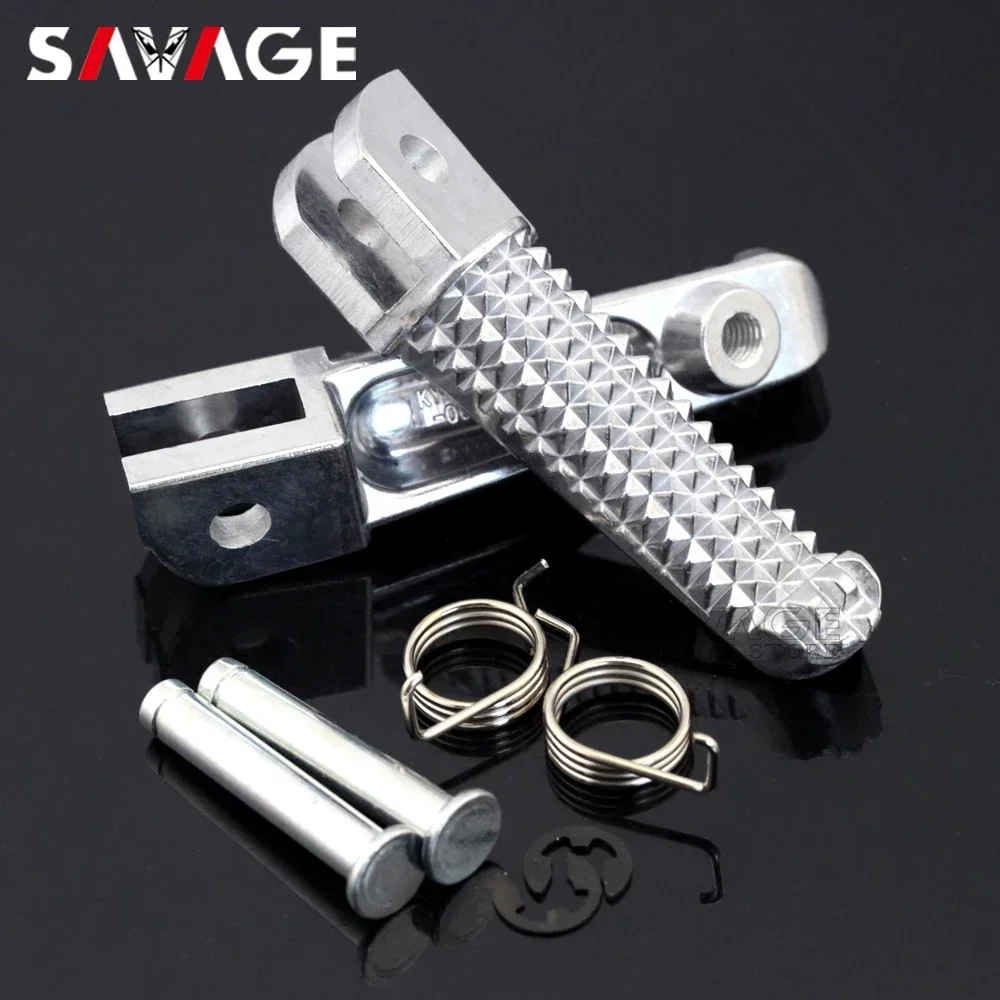 Motorcycle Footrest Foot Pegs For YAMAHA YZF R3 R25 R125 MT07 MT09 Tracer 900 XSR 700 MT10 MT25 MT03 MT125 Rider Front Foot Rest