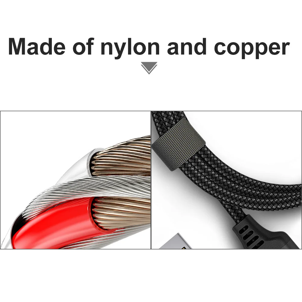 

10Ft Usb 3.0 Extension Cable Nylon Braided Male To Female Data Transfer Cord For Computer Camera Peripheral Connection