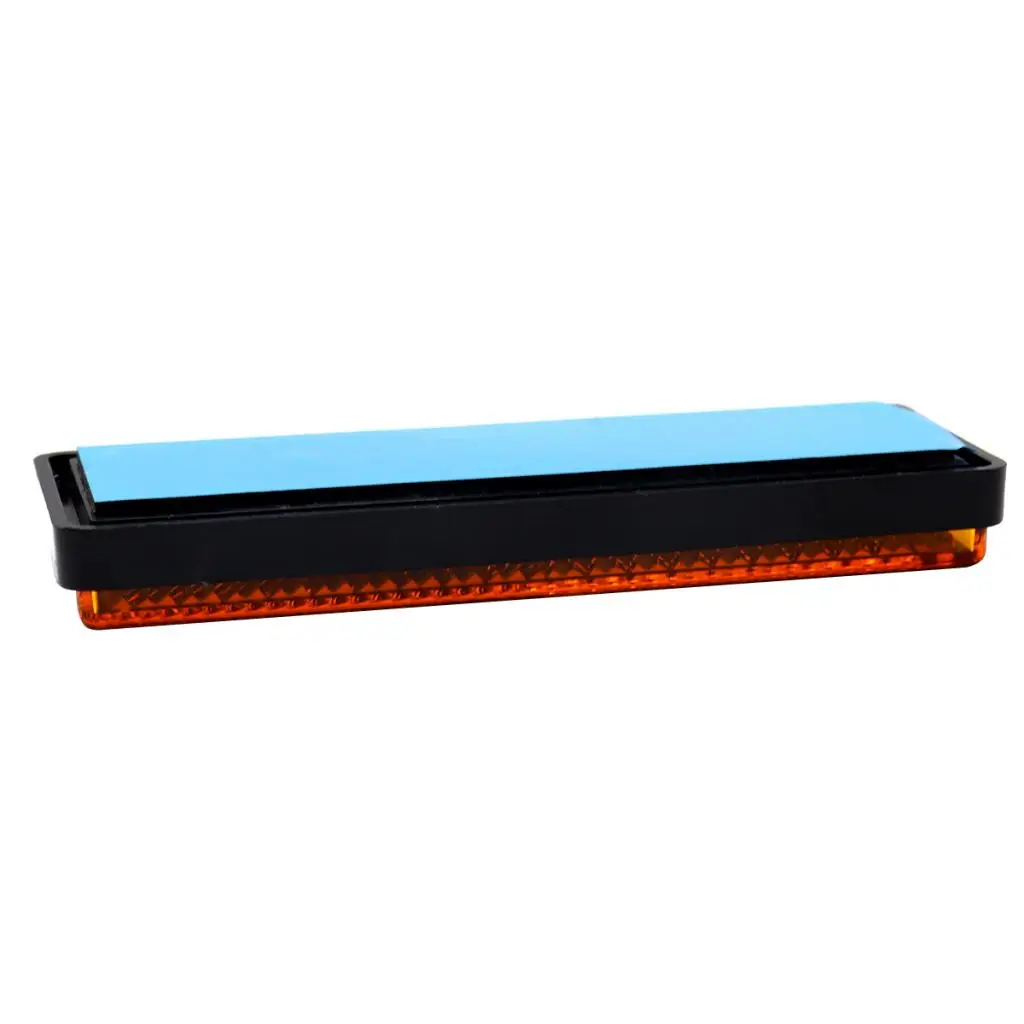 

Safety Reflective Caution Rectangle Adhesive Rear Reflector PC Material for Truck Trailer Pick Up