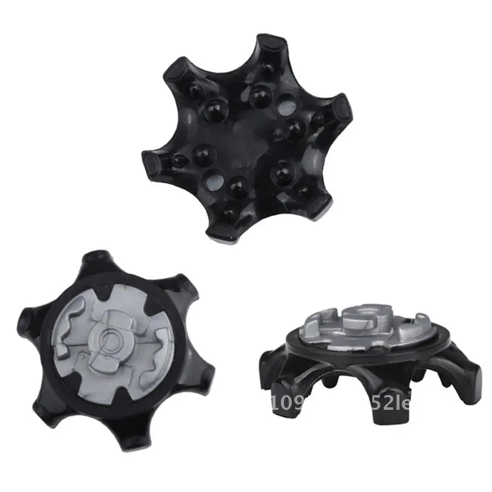 

Защелкивающиеся шпильки для гольфа, быстросъемные подвижные аксессуары для обуви, материал ТПУ, белый и черный для игроков в гольф