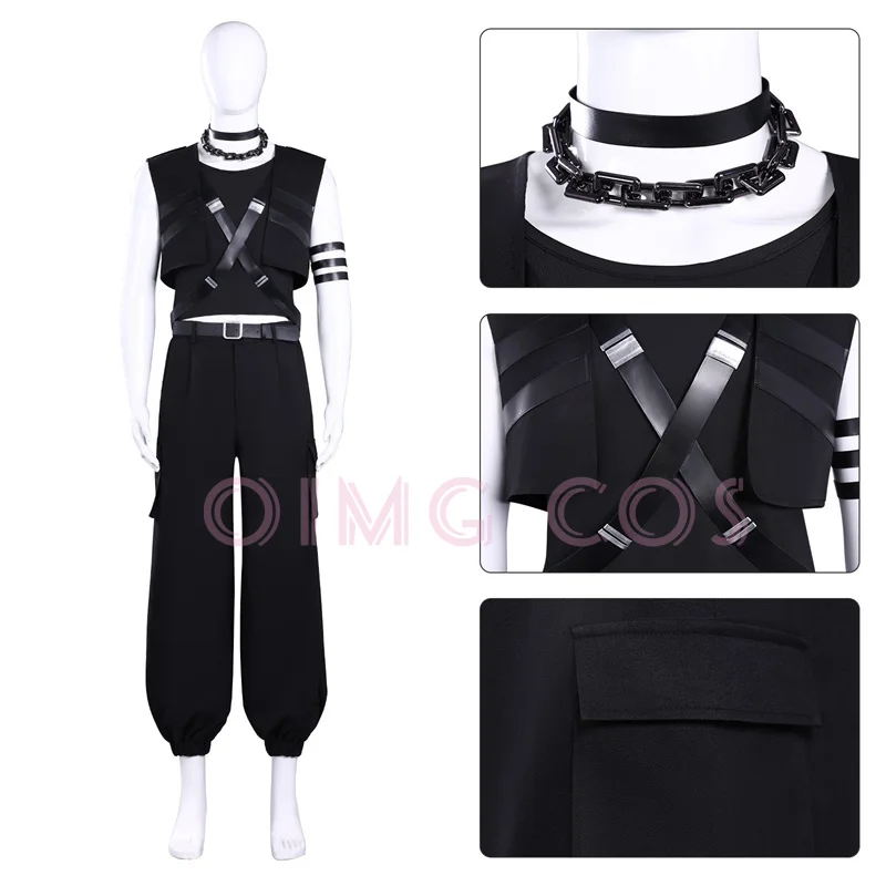 

Tamon's B-Side Kai Rintaro Cosplay Costume Adult Carnival Uniform Anime Halloween Party Costumes Masquerade Women Game