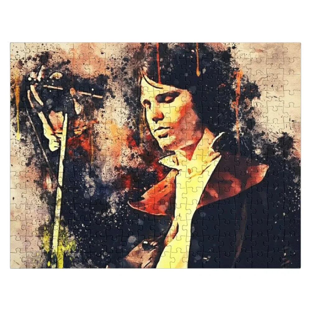 

Jim Morrison Jigsaw Puzzle Personalized For Kids Novel Toys For Children 2022 Custom Child Gift Baby Wooden Puzzle