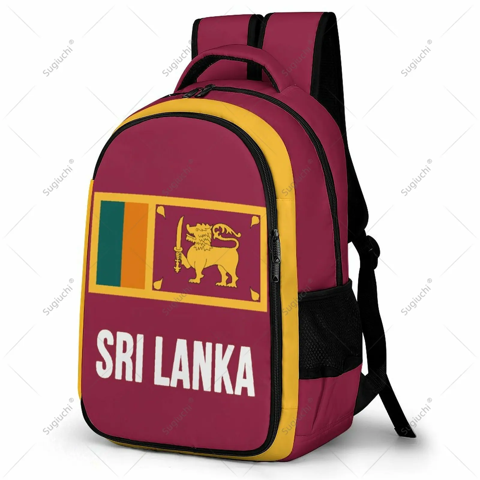 Backpack Sri Lanka Flag Student Schoolbag Smart Business Travel Leisure Backpack Laptop Back Pack Office Work Bag