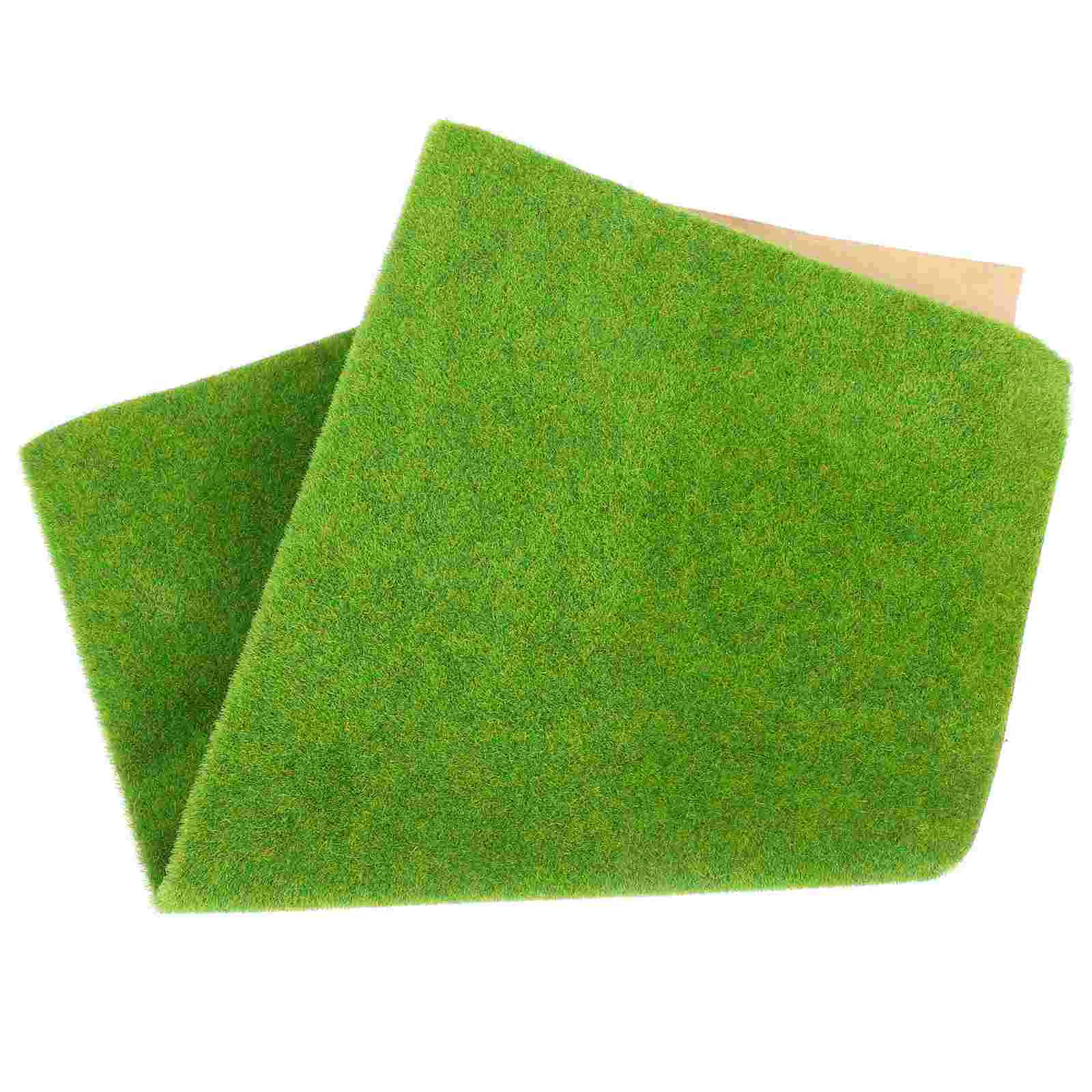

Sand Table Faux Turf Model Cuttable Mat for Lawn Construction Grass Pot Plastic