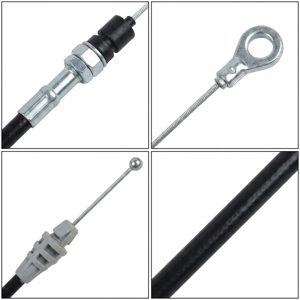 For Lawn 63.15 Inches Lawnmower Cable Steel Wire Cable High Durability Wear Resistant Easy Installation For Lawn