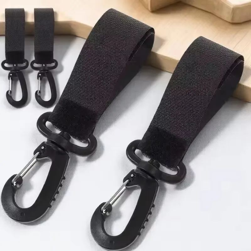 2/10Pc Professional Stroller Hooks Rotatable 360 Degree Swivel Design for Hanging Bags Keys Wallets on Baby Strollers Wheelchair