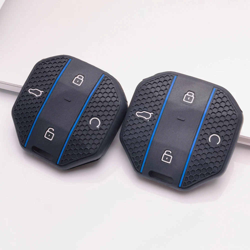 Sport Racing Stripe Key Fob Case for Chery JETOUR Freedom T1 T2 Traveler Tiggo 7 Pro 8 Pro 9 Arrizo 8 Car Interior Accessory
