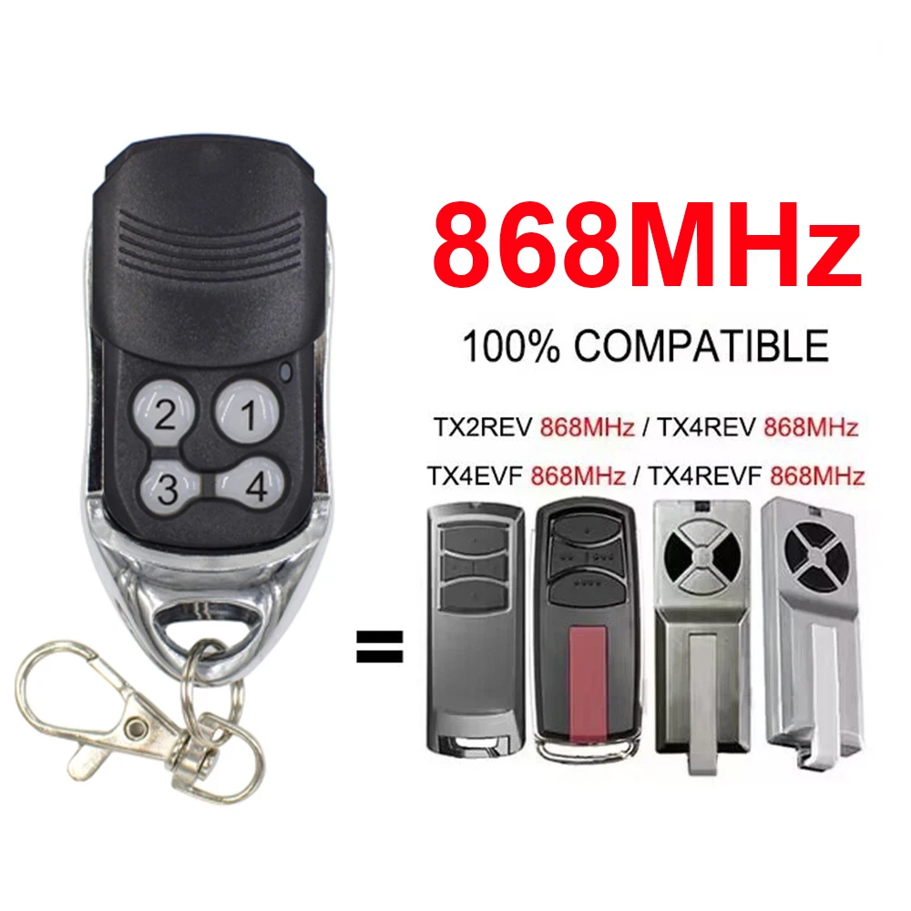 For Garage Remote Control 868MHz LM TX4EVF TX4REV TX2REV TX4REVF TX4RUNI