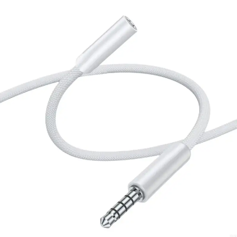 3.5mm To 3.5mm Headphone Extension Cable Cord With Microphone Functionality For Smartphones And HX5E
