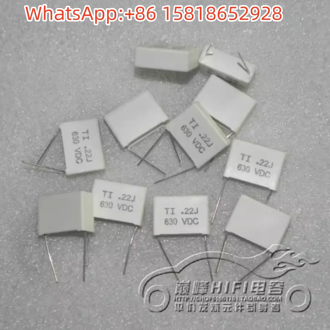 

5 шт. USA TI TEKATE 630V 0.22uF 224J Бескислородные медные конденсаторы с металлизированной пленкой и выводами