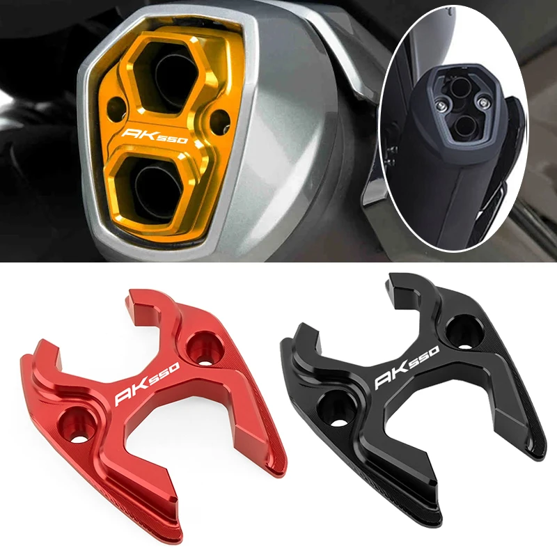 

2026 New Motorcycle Exhaust Pipe Tip Cover Modified Accessories System Protector For KYMCO AK550 premium AK 550 ak550 2017-2025