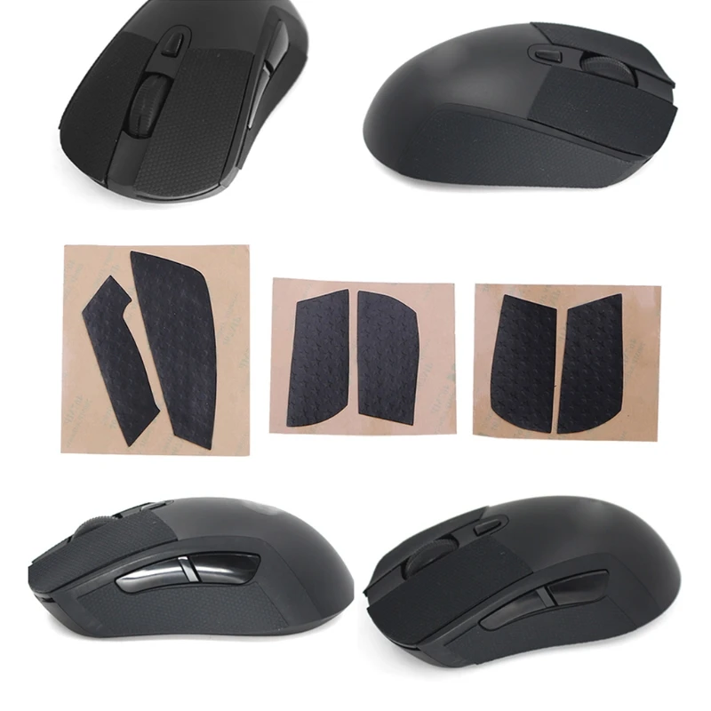 13x10mm Mouse Skin Mouse Tape Mouse Skates Side Stickers for G403 G603 G703 Mouse Moisture Wicking