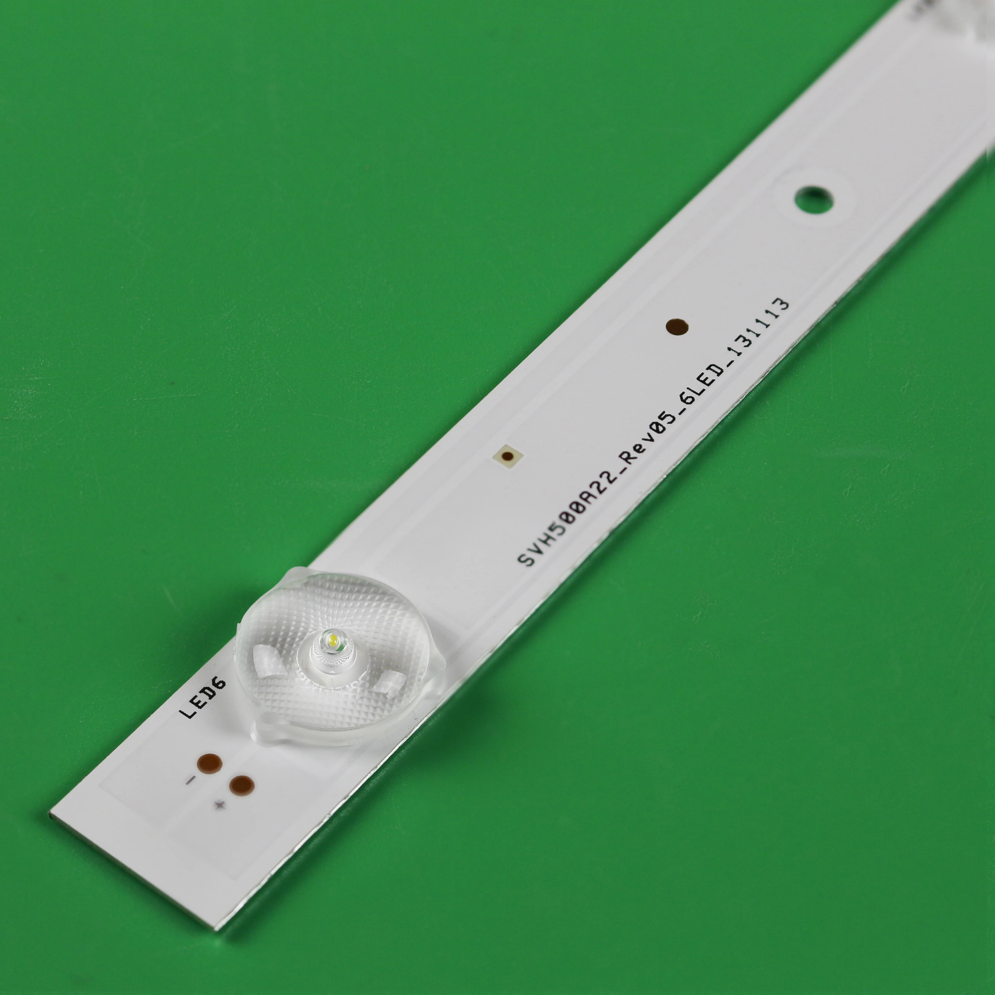 5/10 مجموعات LED شريط إضاءة خلفي 6led ل HI SENSE_50_3030_11*6_6S1P SVH500A22 LBM500P0601-R-1 Hi Sens_50_3030_C REV. V0