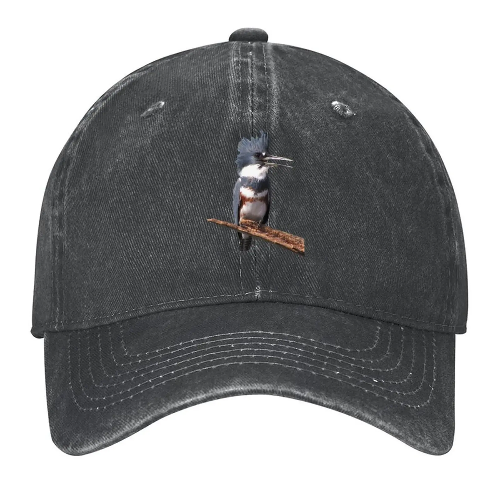 

Belted Kingfisher Baseball Cap designer cap Uv Protection Solar Hat Mountaineering Custom Cap Boy Women's