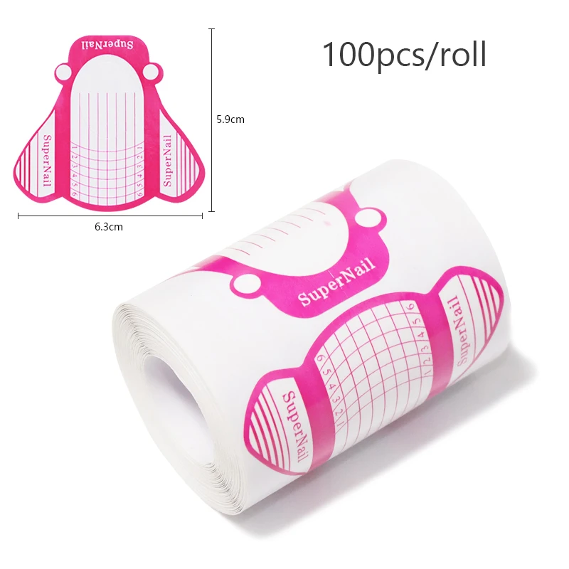 50/100 Stück Nagelformen zur Verlängerung, französische Nagelform-Spitzen, verlängertes Nagelzubehör, alles für Maniküre-Werkzeuge