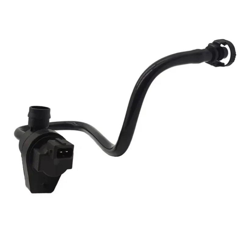 Fuel Tank Ventilation Valve+Pipe Black Plastic OEM 13907515795  For BMW E65 760i 2002-2008 E66 760Li 2002-2008 E67