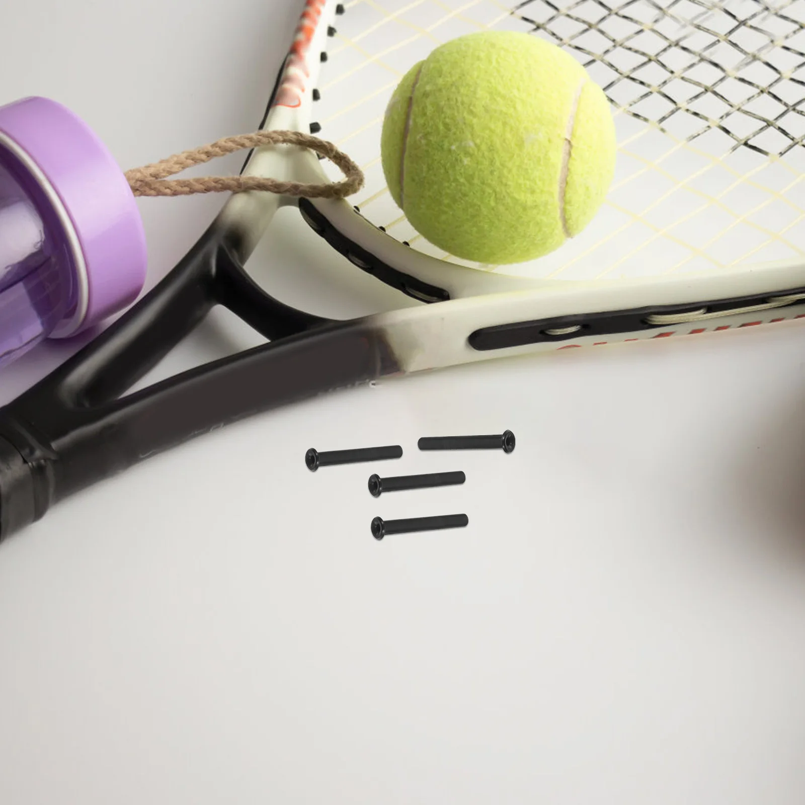 

15Pcs Tennis Racket Grommets String Protector Nylon Eyelets Universal Fit for All Rackets Enhanced Stability Nylon Eyelets