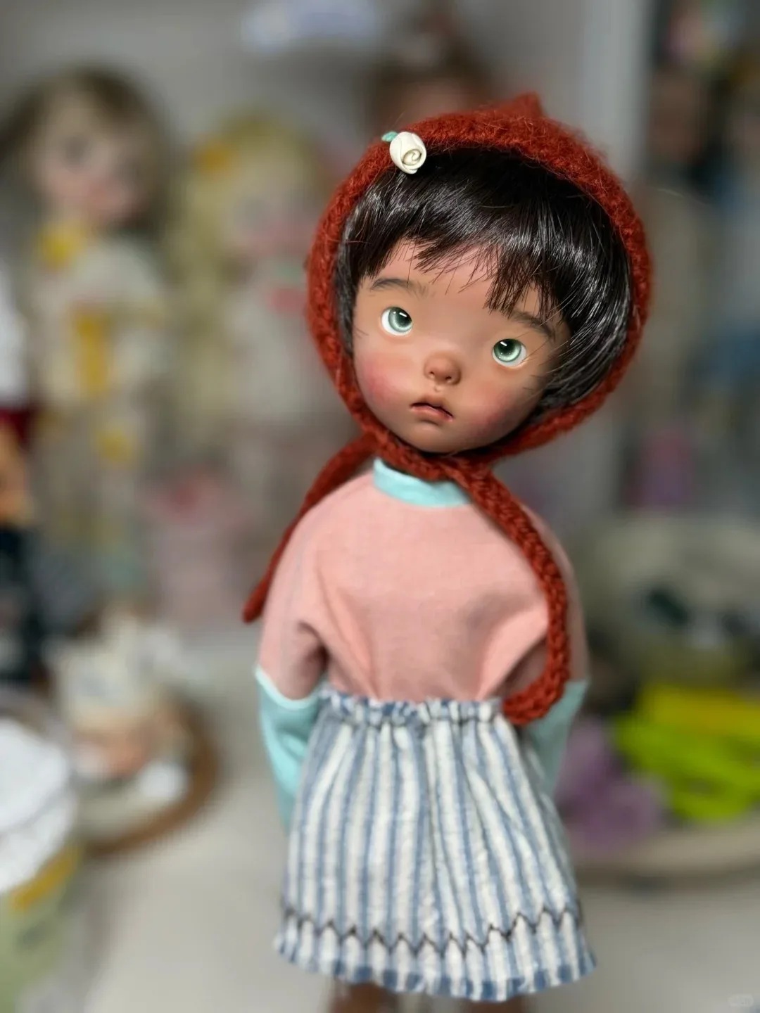 

MDD VOLKS DIY for birthday of in-stock makeup New bjd sd doll 1/6 doudou Jacoosun resin Qbaby blythe