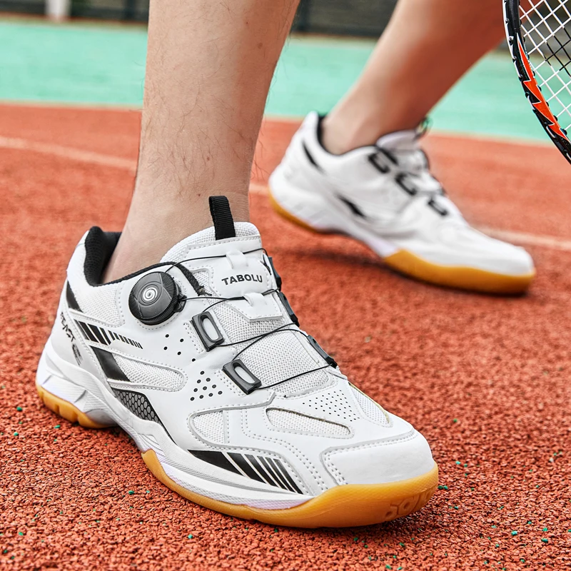 Table Tennis Shoes Badminton Shoes Men Women Breathable Lightweight Athletic Shoes Fitness Shoes Outdoor Training Shoes