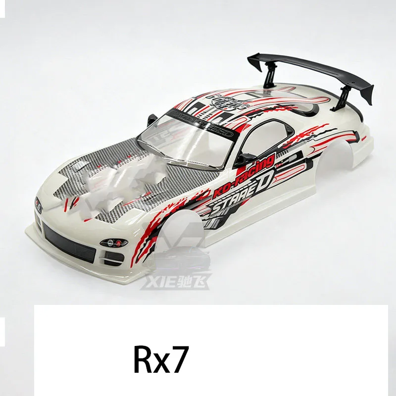 The new 1:10 GTG RC racing car shell is made of PVC material and has been fully upgraded to the 10303-tt01-ptg series