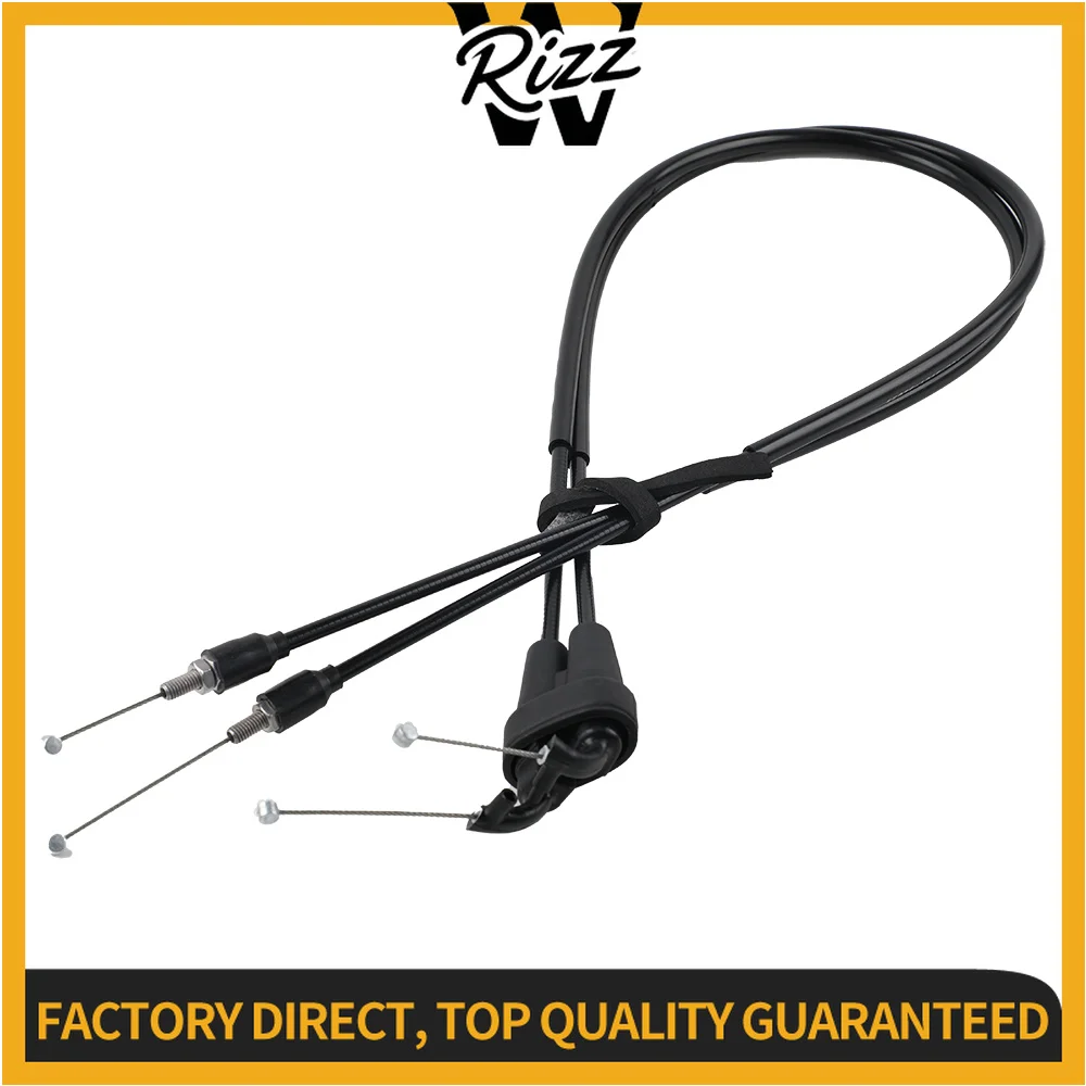 Motorcycle Parts 2 Throttle Cable Accelerator Pull Line Fuel Pipes Steel Wire For Husqvarna TE 150 250 300 TX 300 2019 - 2023