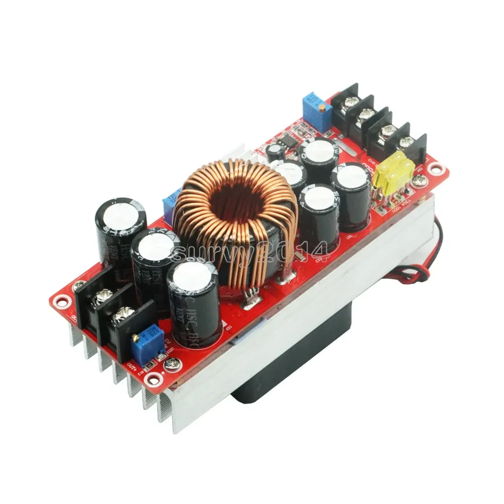 

1500W 30A Voltage Step Up Converter Boost CC CV Power Supply Step Up Constant Current DC-DC 10-60V to 12-97V For Arduino Module