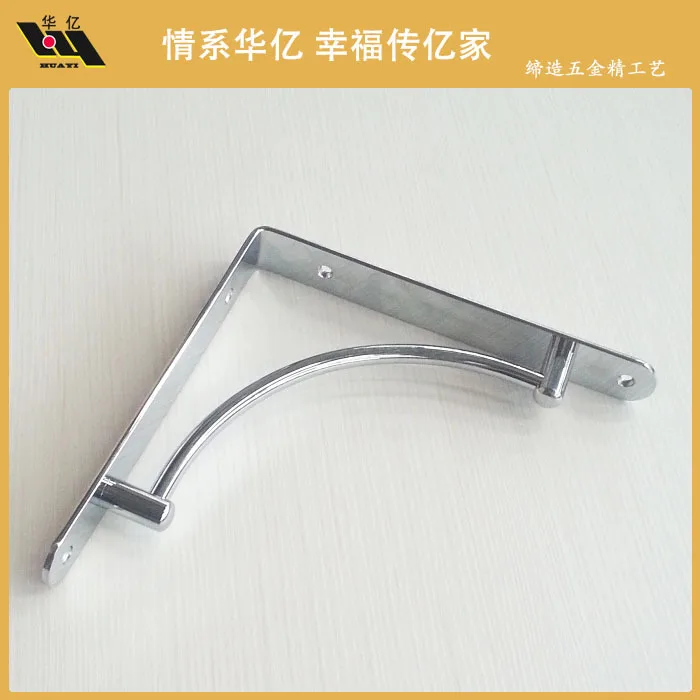 Glass Triangle Bracket, Load-bearing Support Right Angle Iron Glass Fixed Baffle Wall Bracket