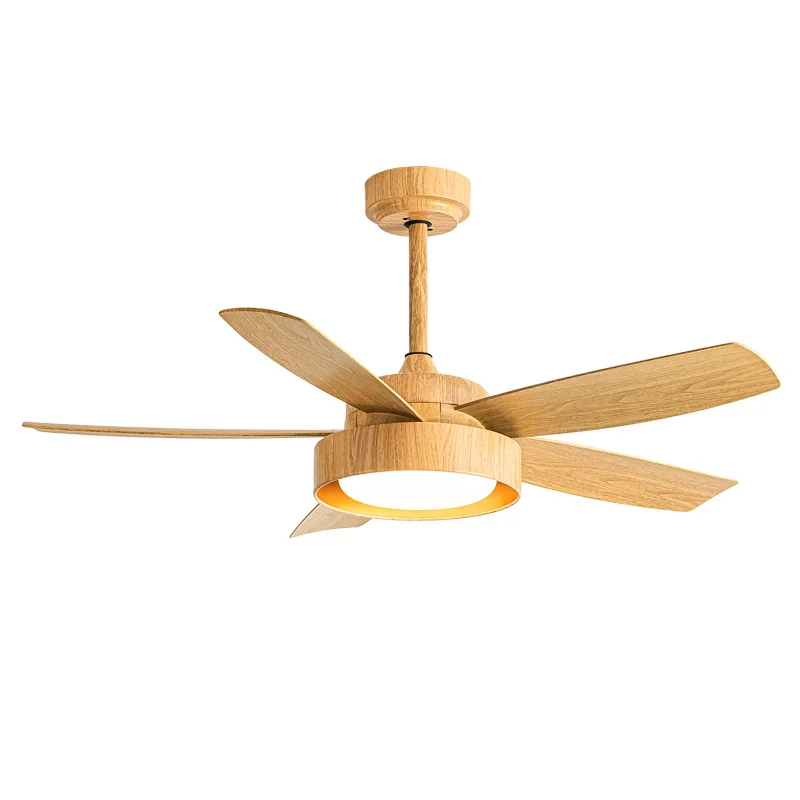 

Modern simple dining room fan light, living room with fan integrated atmosphere chandelier, ceiling fan