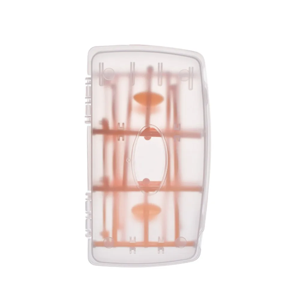 Collapsible Travel Bottle Drying Rack with Cover Dustproof Bottle Dryer Holder Foldable Box Portable Folding Draining Rack
