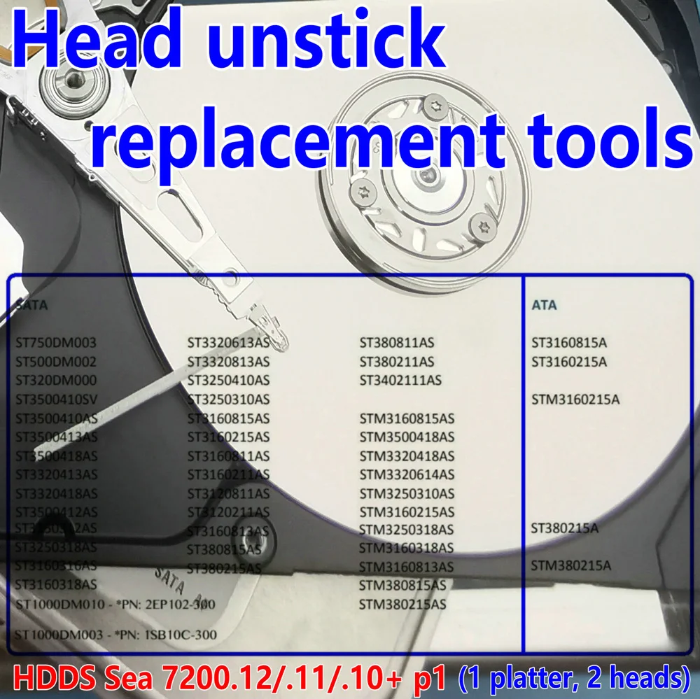 ST312 pettine con fissaggio a testa ST312S ST3-4H morsetto di ricambio strumento di ricambio per testa magnetica per Driver duro Seagate muslimdm010