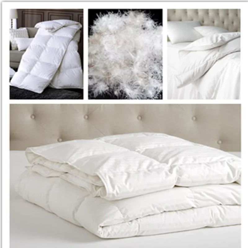 Riempitrice per piumino e trapunta con cuscino in piuma d'oca di vendita calda