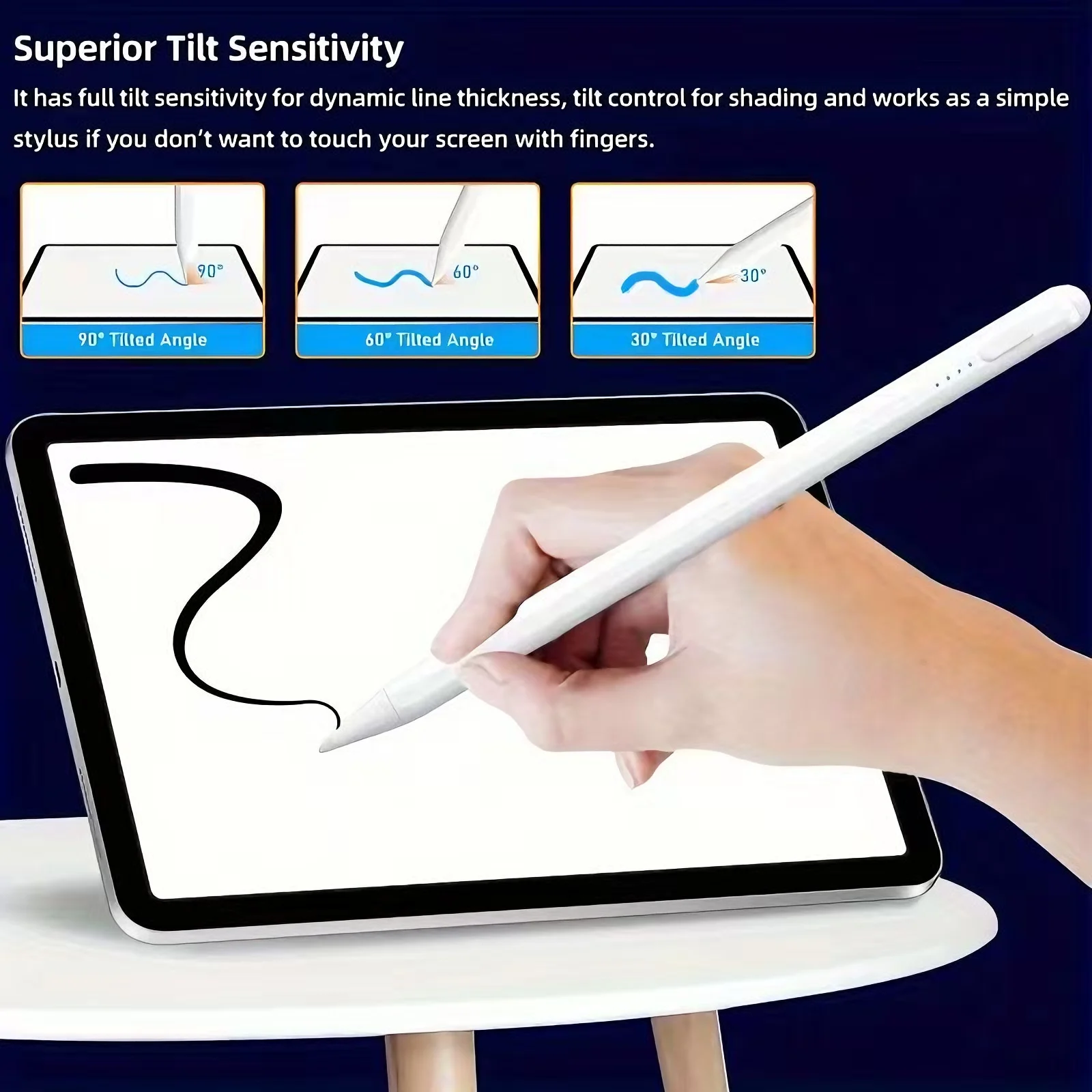 2026 Universal Capacitive Stylus Pen, Multi-color Available, Compatible with iOS & Android Tablets and Phones, Ideal for Drawing