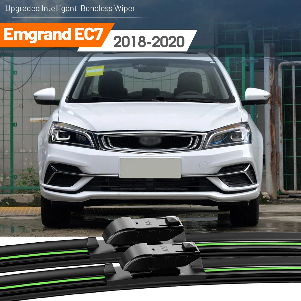 

2pcs For Geely Emgrand EC7 2018-2020 Front Windshield Wiper Blades 2019 Windscreen Window Accessories