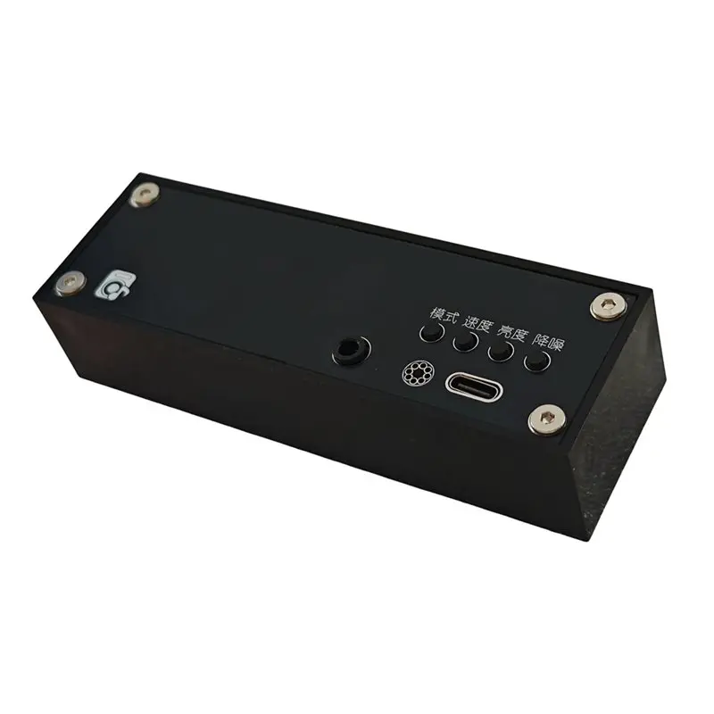 LED Atmosphere Sound Adjustable Music Spectrum Light Pick Up Light Voice Controlled Rhythm Desktop Sensing Atmosphere-[GLITU-ABG