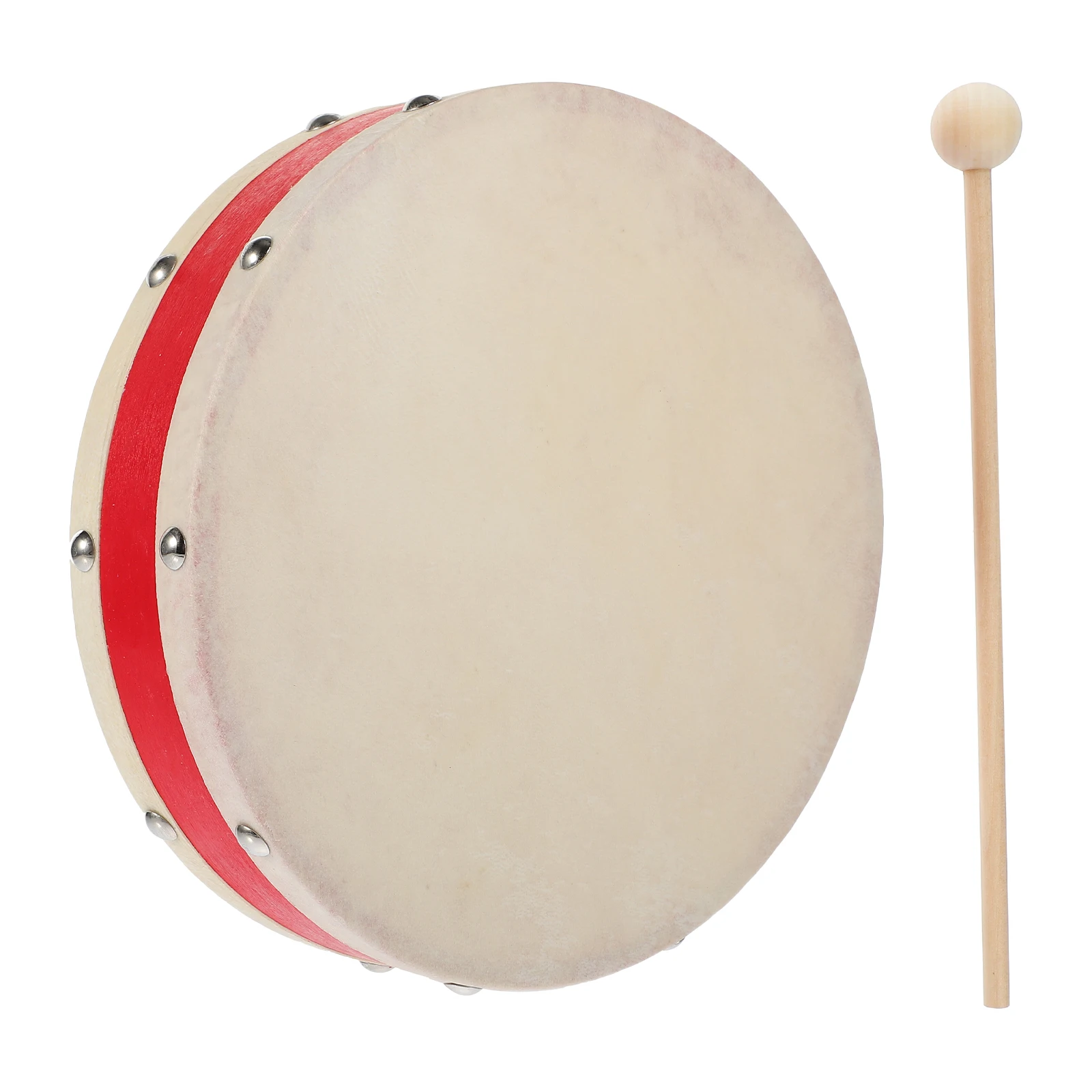 

Kids Hand Drum Toys for Toddlers Percussion Instrument Tambourine Wood Clapping Child