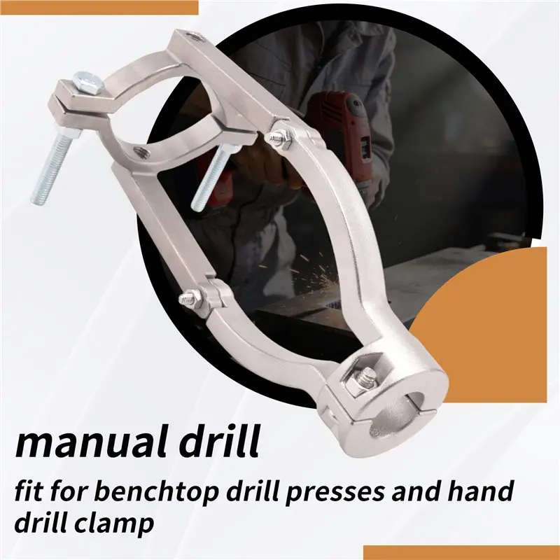 ABVT-Silver Square Hole Drill Bit Adapter For Installation And Disassembly -Mortising Attachment For Drill Press, For Drill Mach