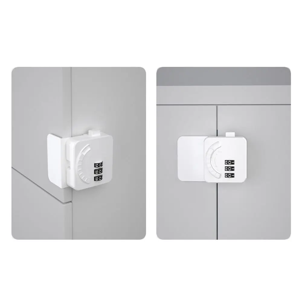 قفل أمان تثبيت قوي متعدد الوظائف للجنسين، قفل باب الثلاجة بكلمة مرور رقمية، قفل النافذة للمنزل #1