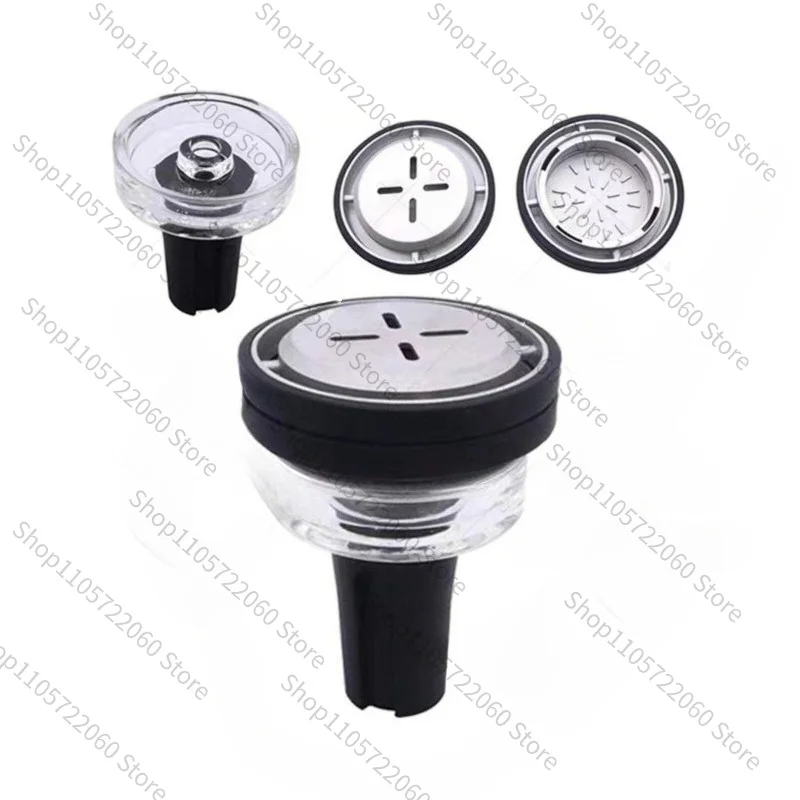 For Integrated Hookah Bowl Charcoal Separator Set, Universal Arabic Shisha Accessory, Large Smoke Bowl Kit