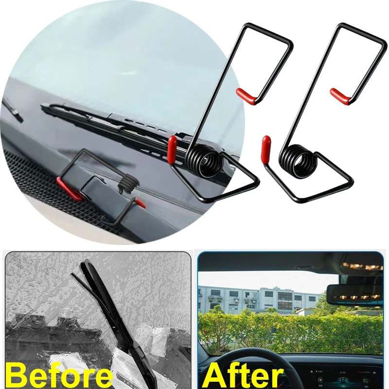 

Car Windshield Wiper Booster Universal Windscreen Wipers Booster Spring Gripper for Auto Automobile Vehicle Truck Accessories