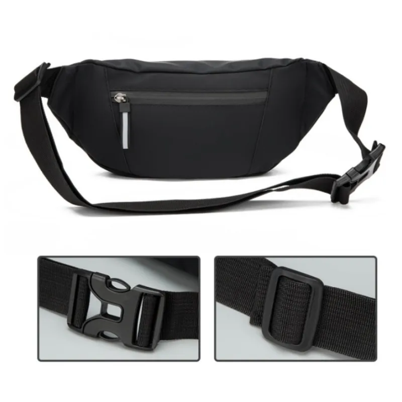 Men's Casual Chest Bag Outdoor Sports Waterproof Waist Bag Fashion Small Shoulder Bag Trendy Lightweight Crossbody Bag Phone Bag