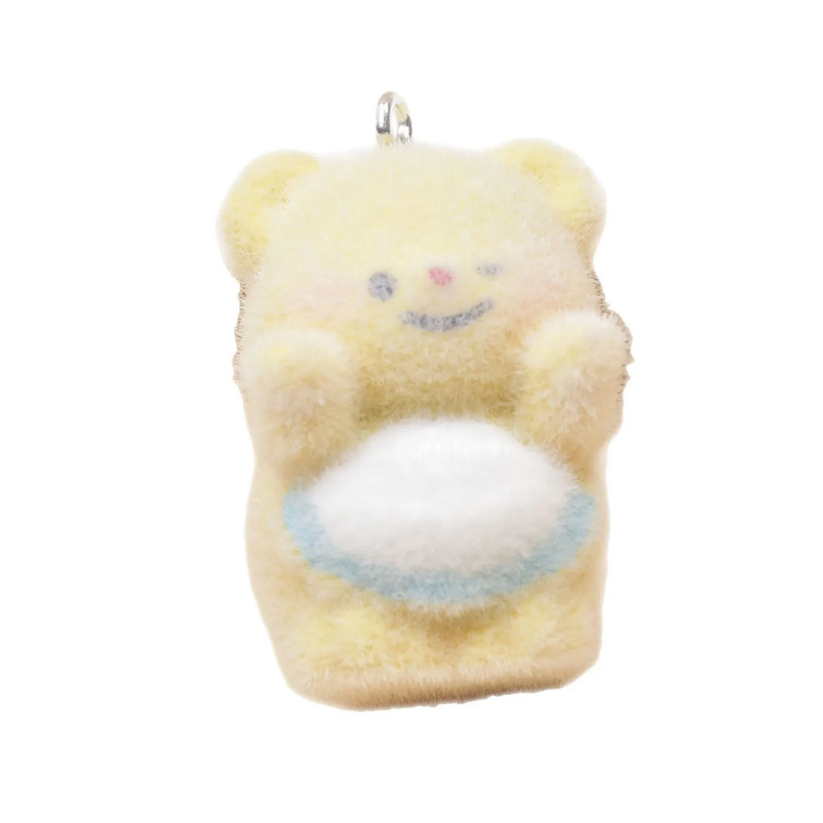 20pcs Cartoon Cute little bear Charms Plush Doll Resin Pendant For phone bag Keychains DIY handicraft Jewelry make