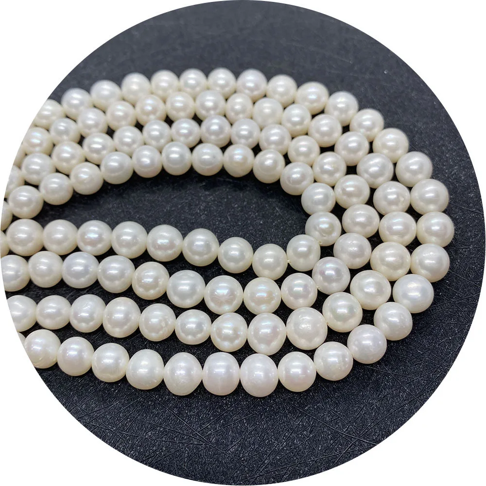 

Single Row - Pearl Necklace AAAA9-10mm Natural South Sea Round Pearl Necklace 925s/16-24 inch
