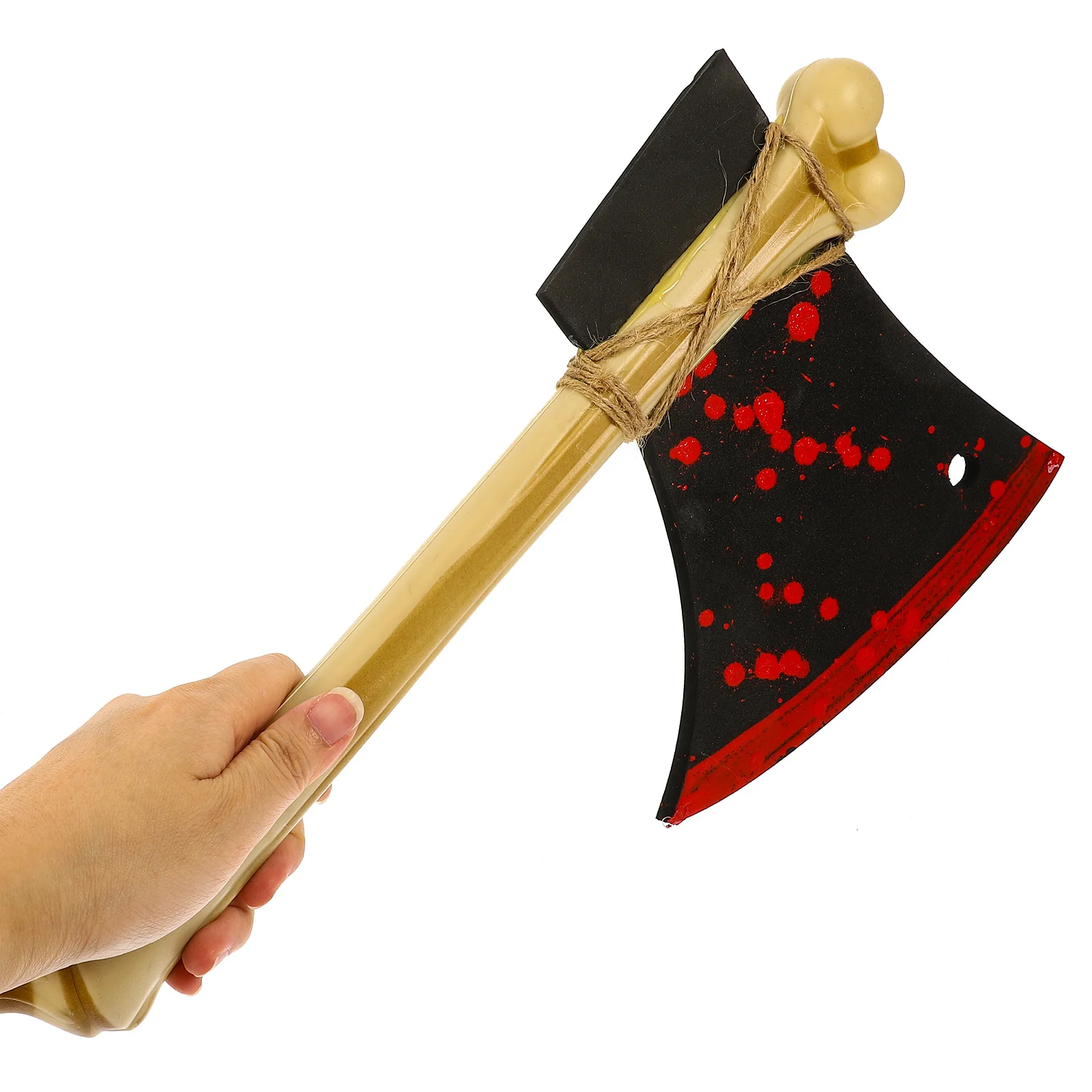 

Simulated Axe Prop Realistic Halloween Fake Axe For Party Costume Bone Cosplay Accessory Decorative Stage Prank Prop