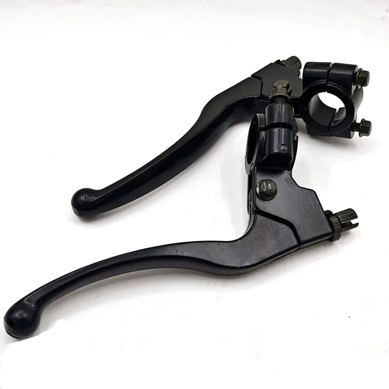 7/8'' 22mm Universal Motorcycle Handlebar Brake Clutch Levers Drum Brake Handle for Dirt Bike ATV Handle Levers Accessories