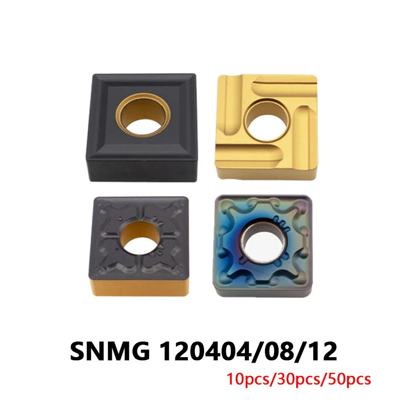 SNMG1204 SNMG 120404 HS SNMG120404 SNMG120408 SNMG120412 HS HA MA R/L-S Carbide Inserts for Turning Tool CNC Lathe Cutter